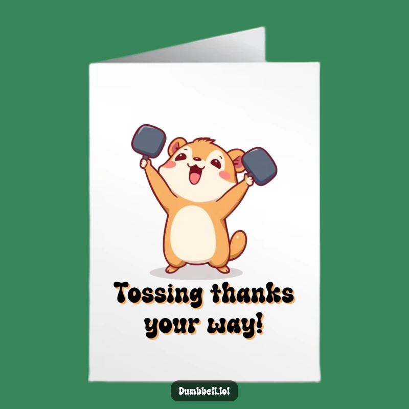 Free Printable Playful Gym Card: Gratitude Downloadable Gift